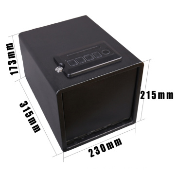 Car Fingerprint Pistol Gun Safe Box Hand Gun Biometric Safe, Quick Access Fingerprint Biometric Pistol Safe/